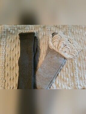 Thigh High Lace Trim Socks